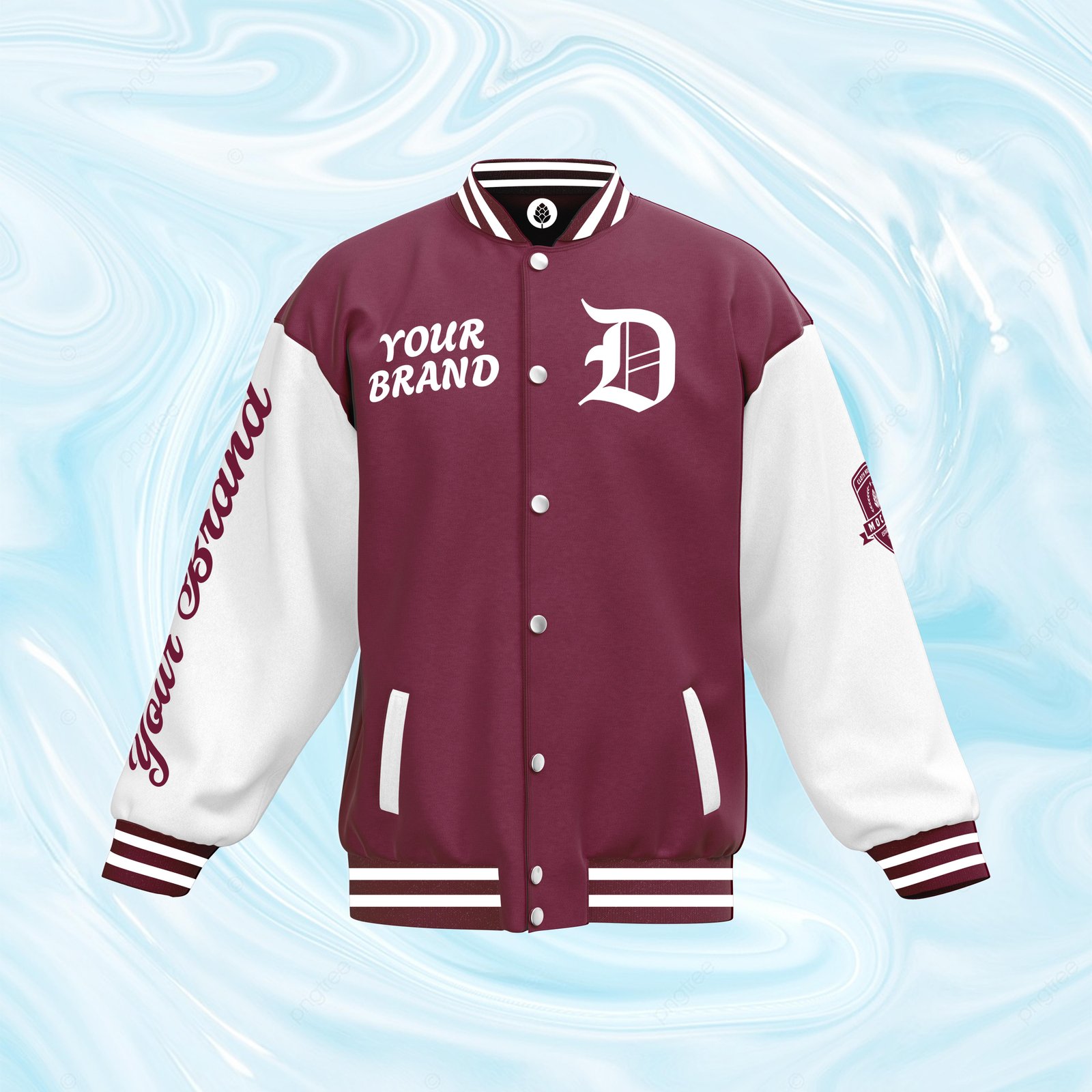 Oversized Varsity jacket - Unisex Jacket